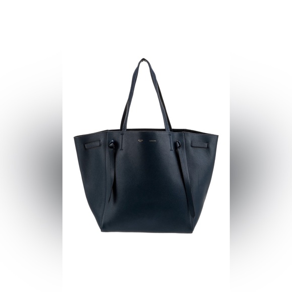 Celine Cabas Phantom Tote, Black Leather, Size Large - Picture 1 of 12